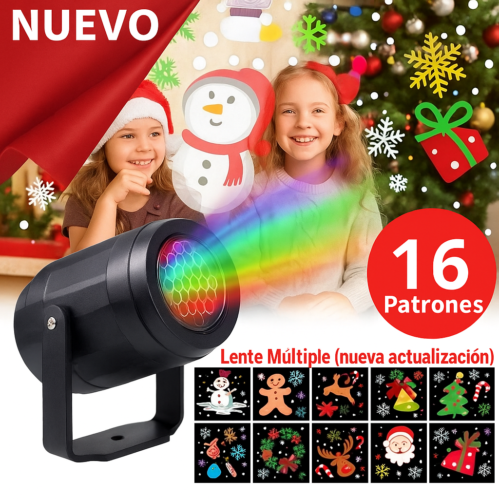 Proyector Mágico Navideño a Corriente