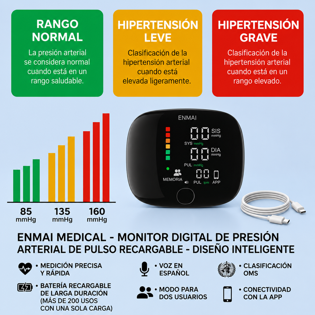 Tensiometro Digital De Muneca  Pro